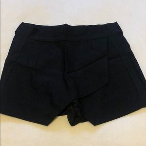 Black skorts